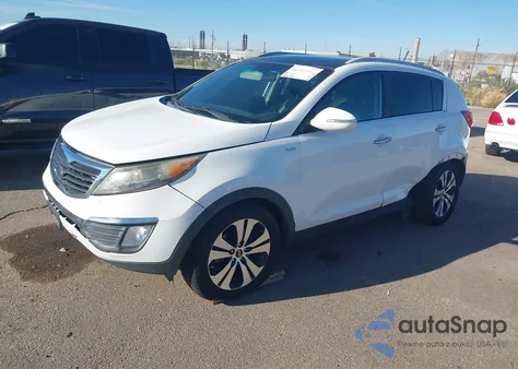 2012 Kia Sportage Ex из США, поврежденный, VIN KNDPCCA27C7201865